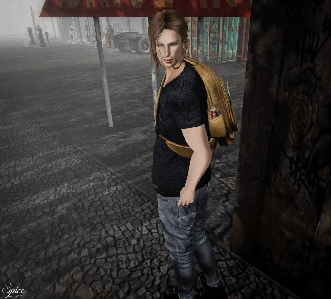 Egoisme Milano EXMACHINA Backpack MGmen's Store Pants and T-Shirt Rain @ Men Only Monthly.png